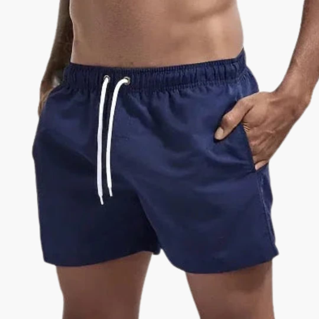 Short de bain pour homme avec taille élastique