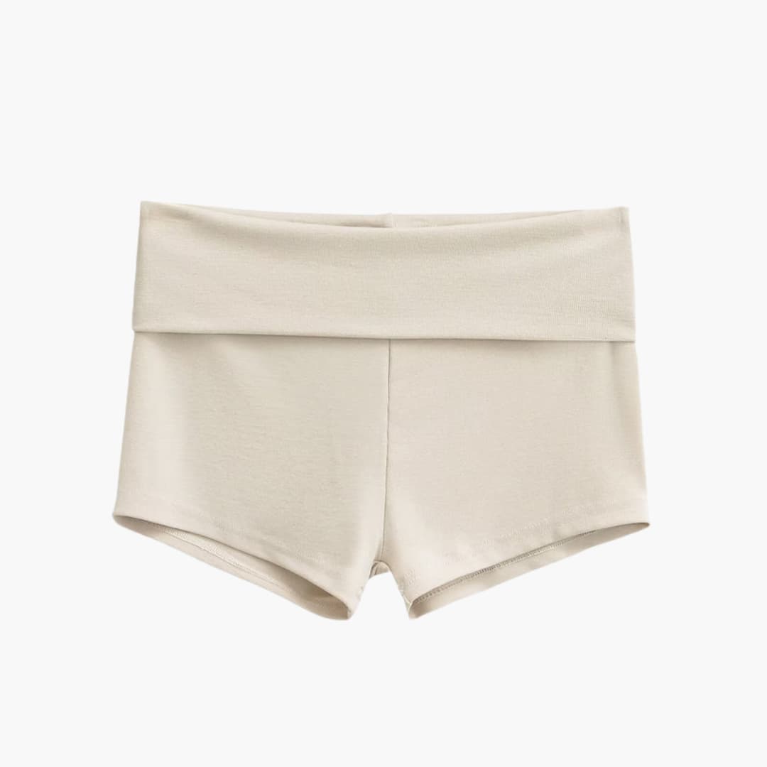Short sportivo da donna con vita alta