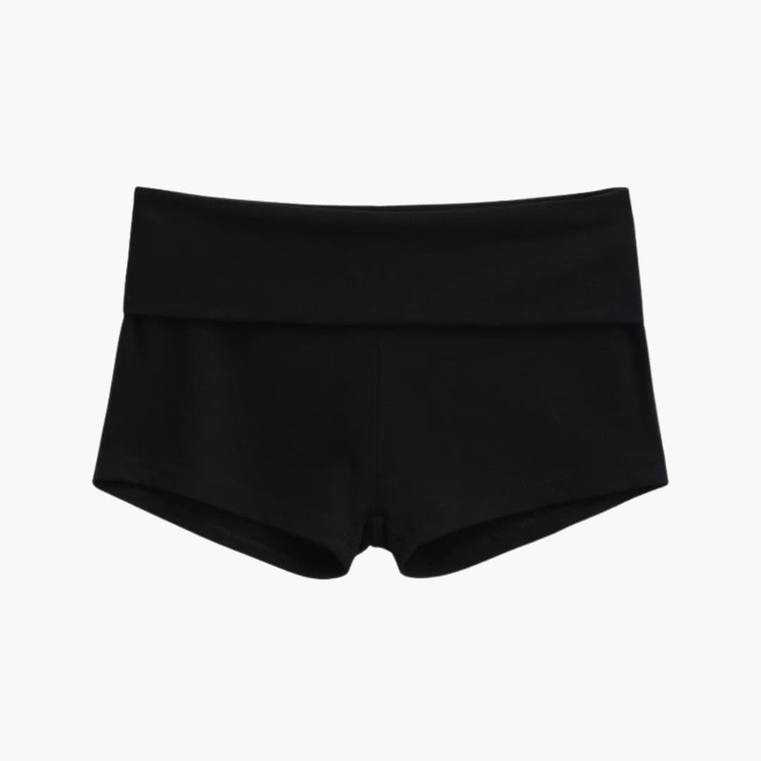 Short sportivo da donna con vita alta