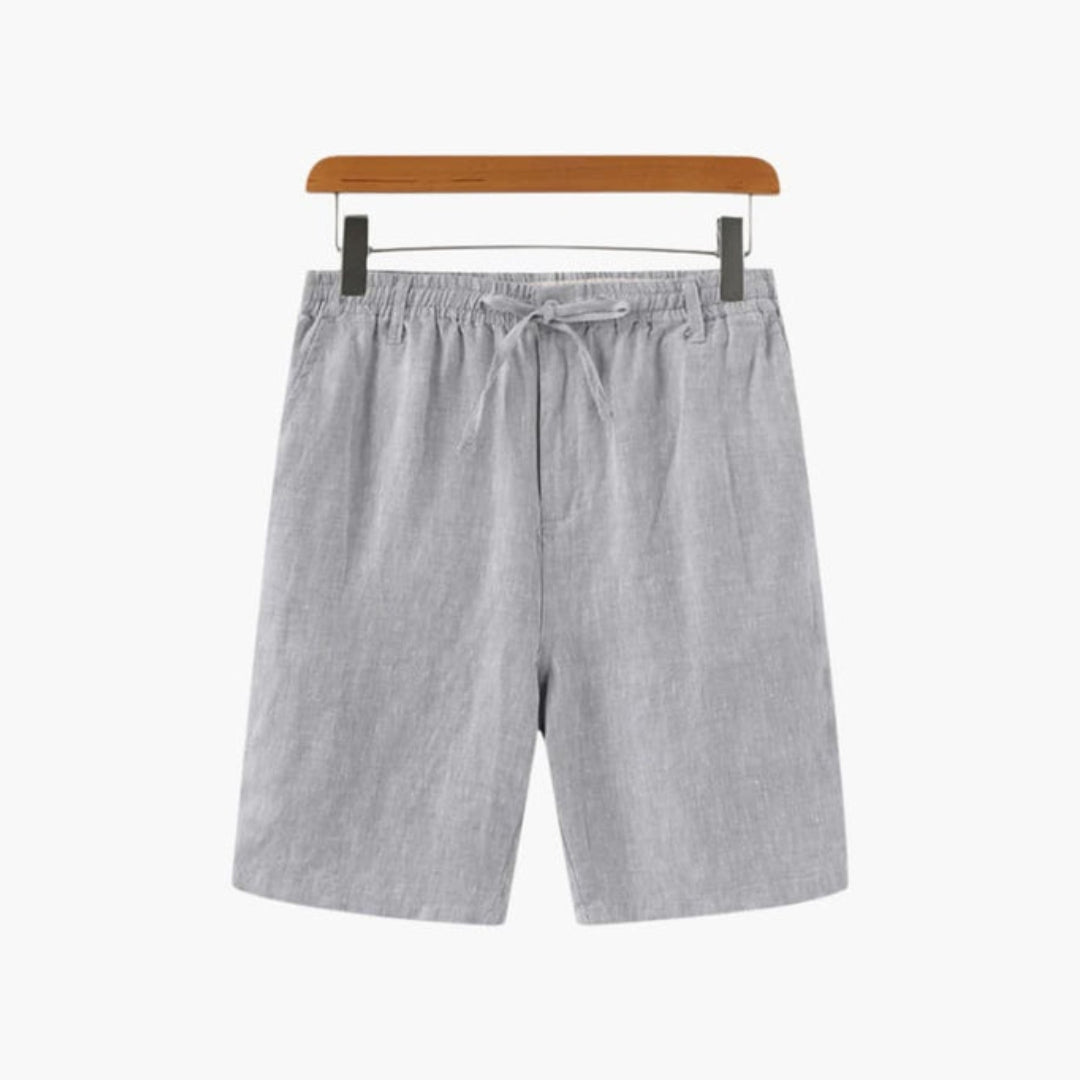 Short homme a taille à cordon et poches latérales