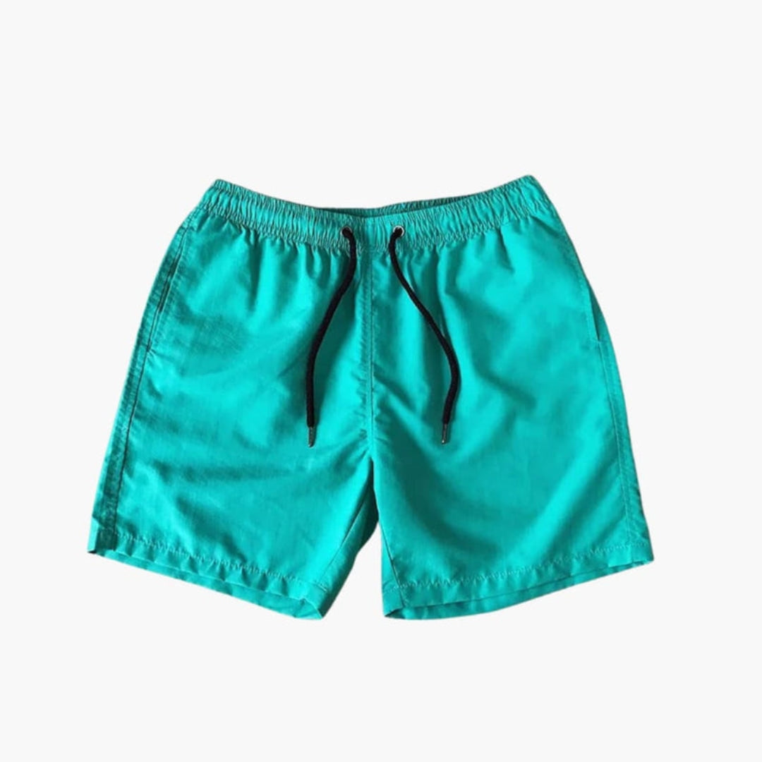 Pantaloncini da uomo con vita a coulisse e tasche laterali