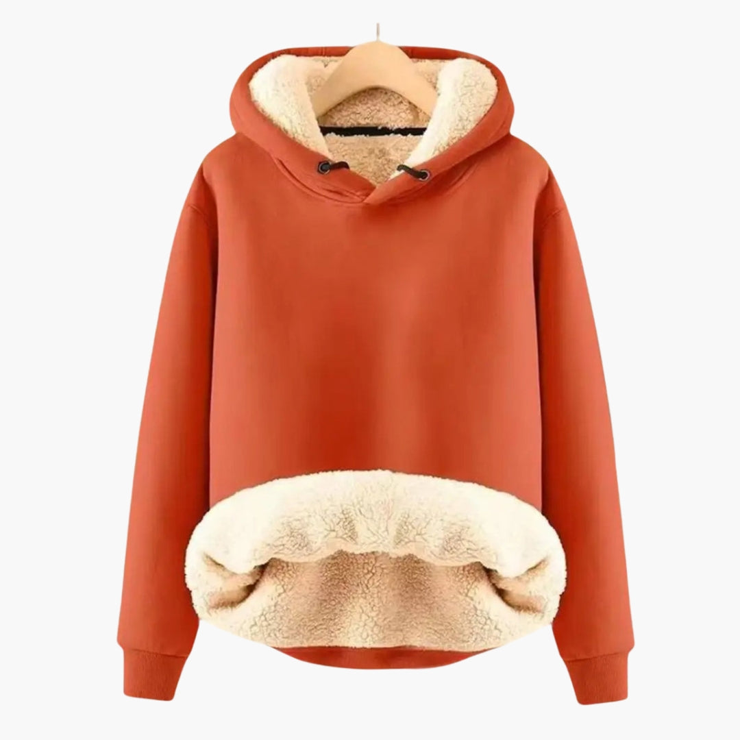 Sudadera con Capucha para Mujer con Forro Sherpa