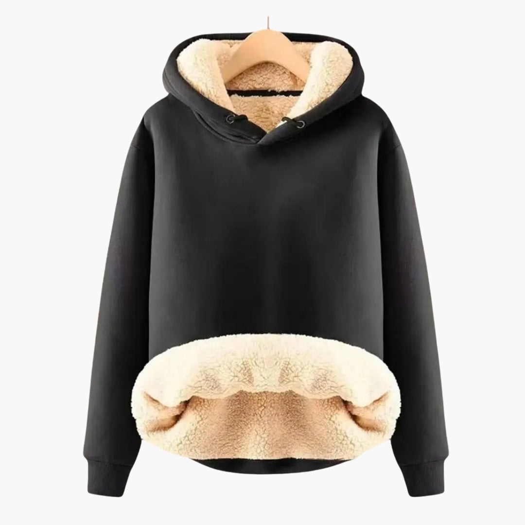 Sudadera con Capucha para Mujer con Forro Sherpa