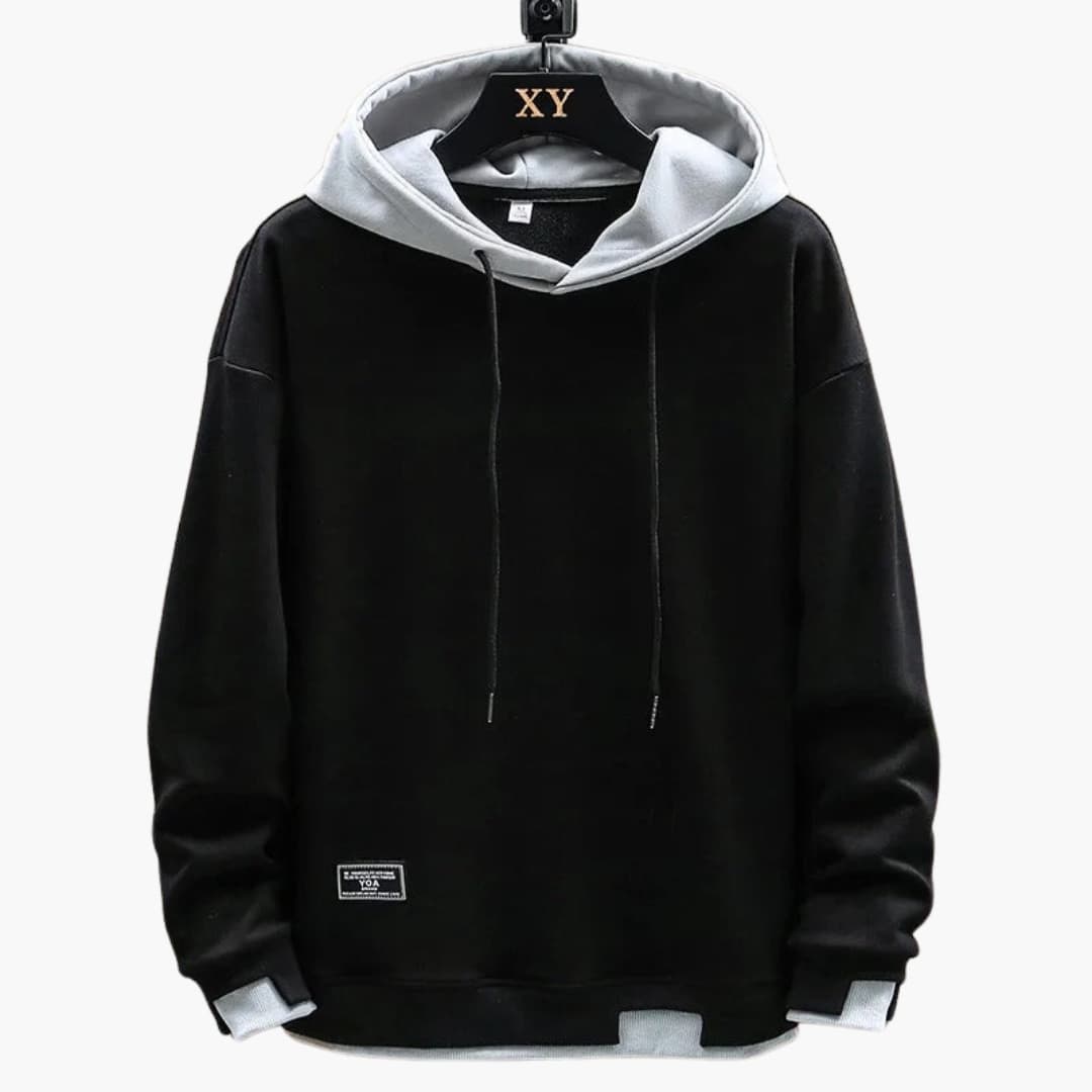 Sweat à capuche homme avec cordon de serrage