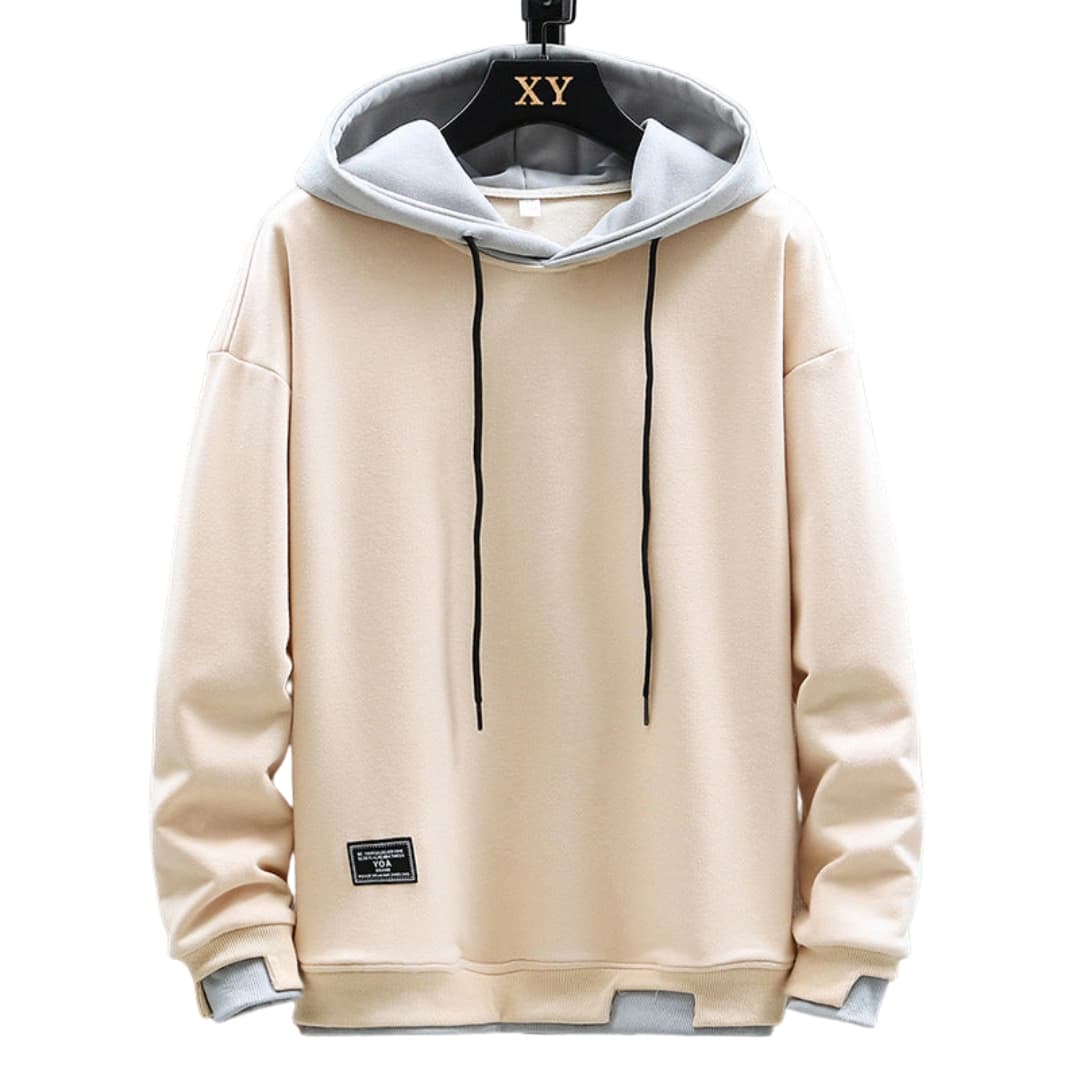 Sweat à capuche homme avec cordon de serrage