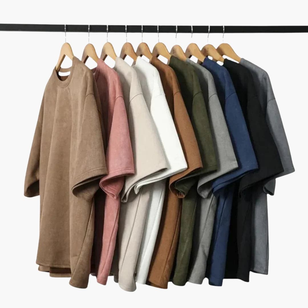 T shirt Oversize Homme à Manches Courtes