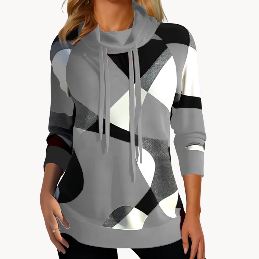 Haut Femme Color Block Chic | Style Moderne et Confort Quotidien
