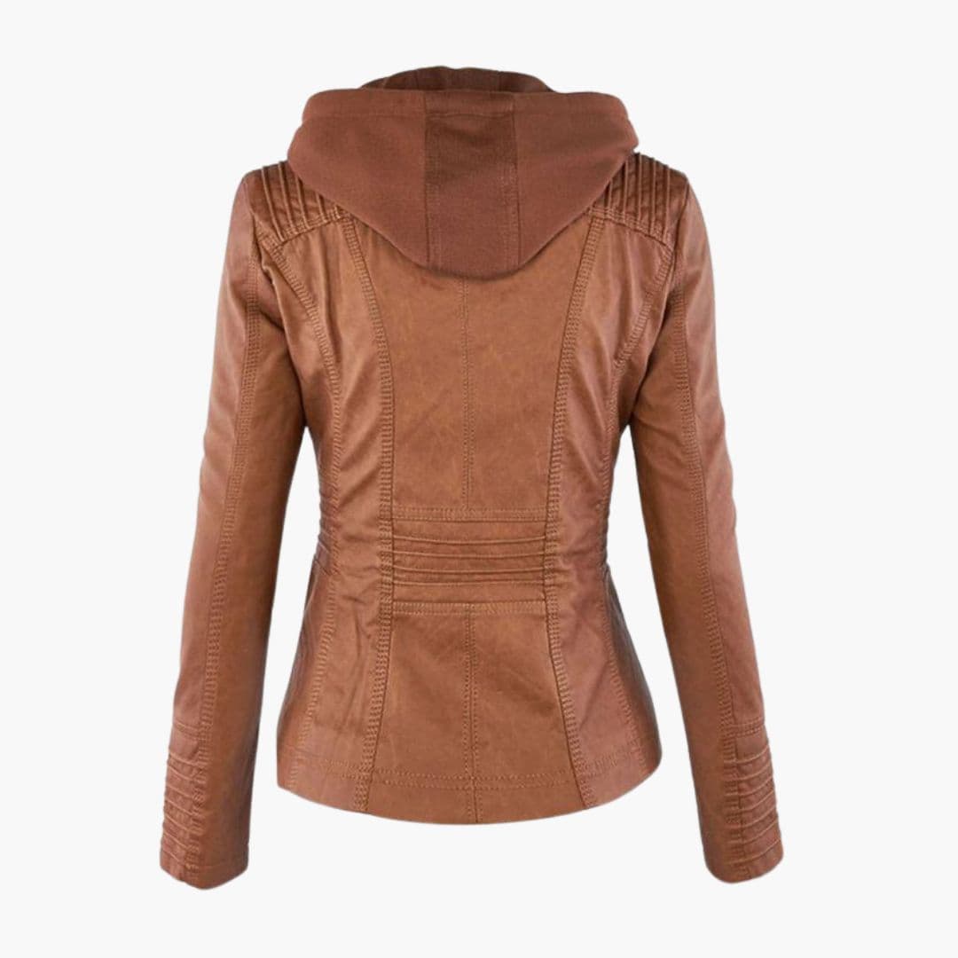 Veste Femme à Capuche avec Poches Devant