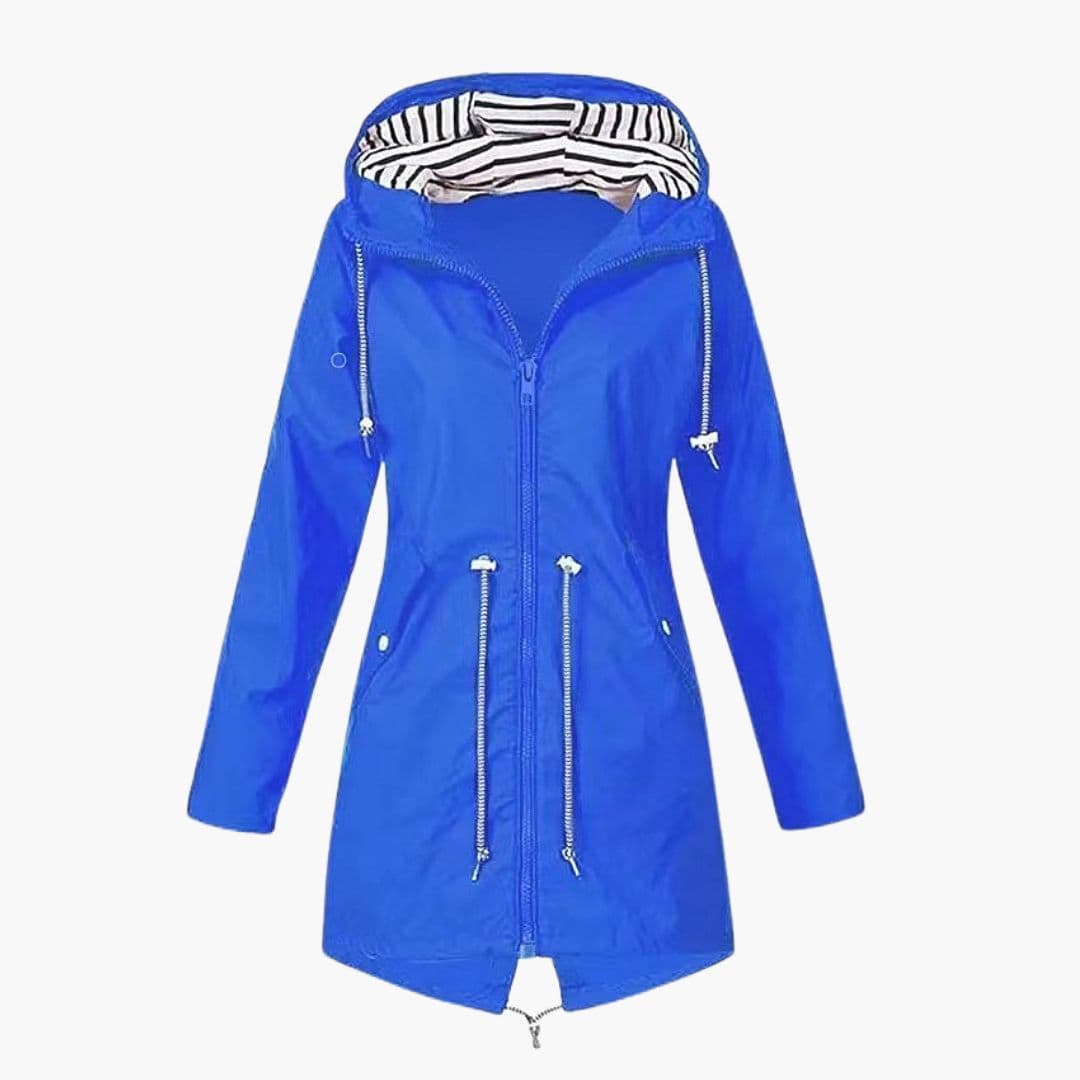 Veste Femme avec Capuche et Taille Ajustable