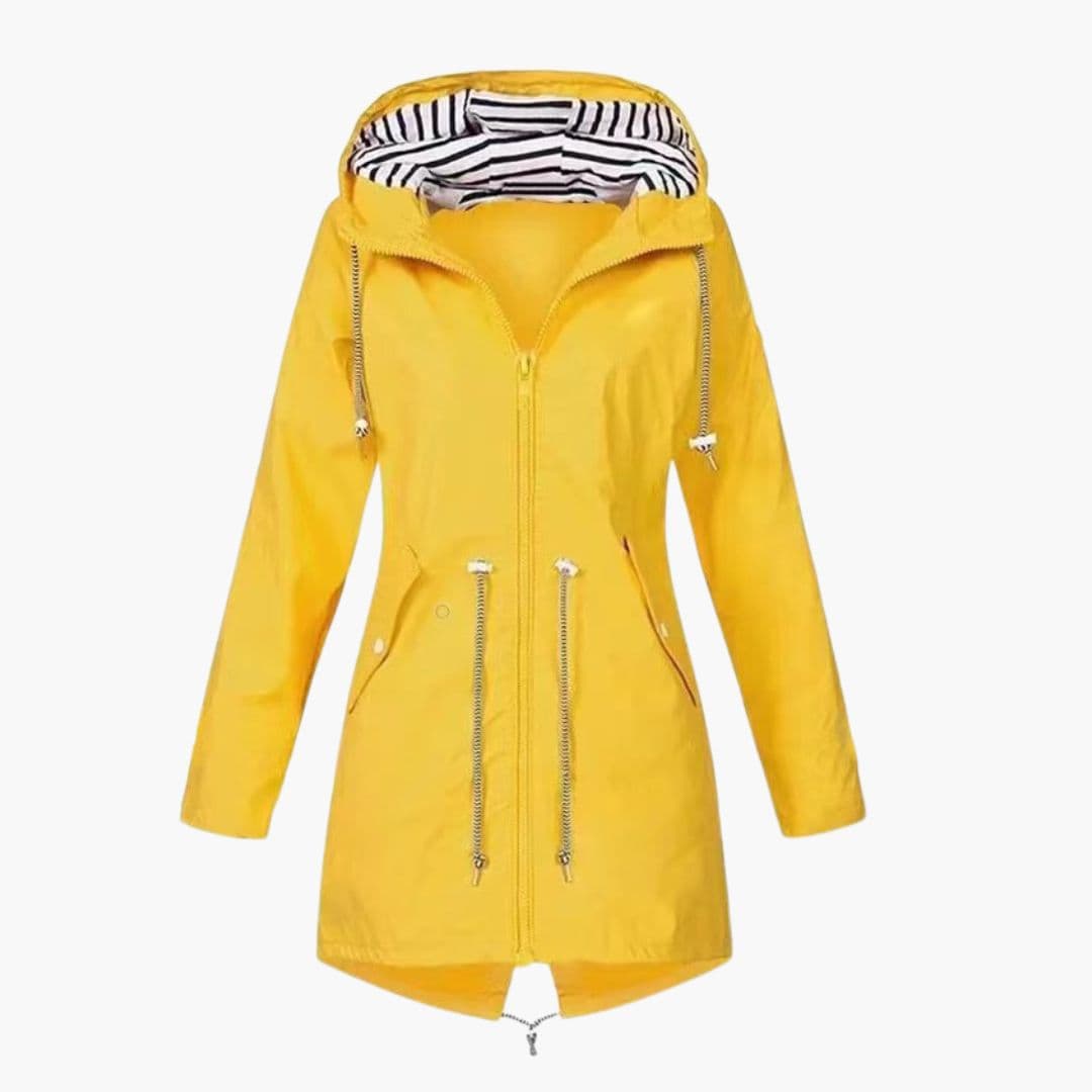Veste Femme avec Capuche et Taille Ajustable
