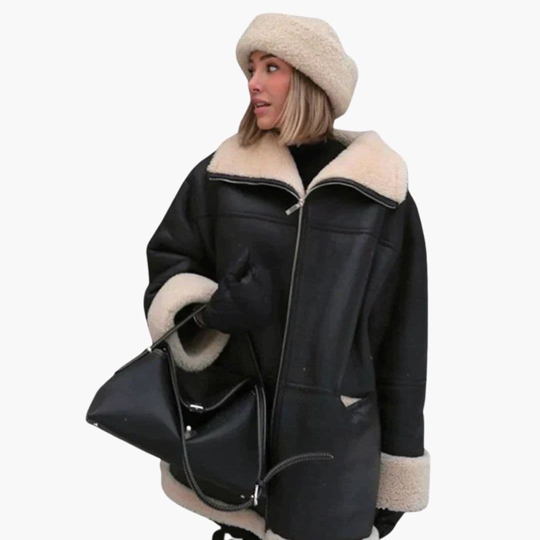 Veste Femme avec Col Large