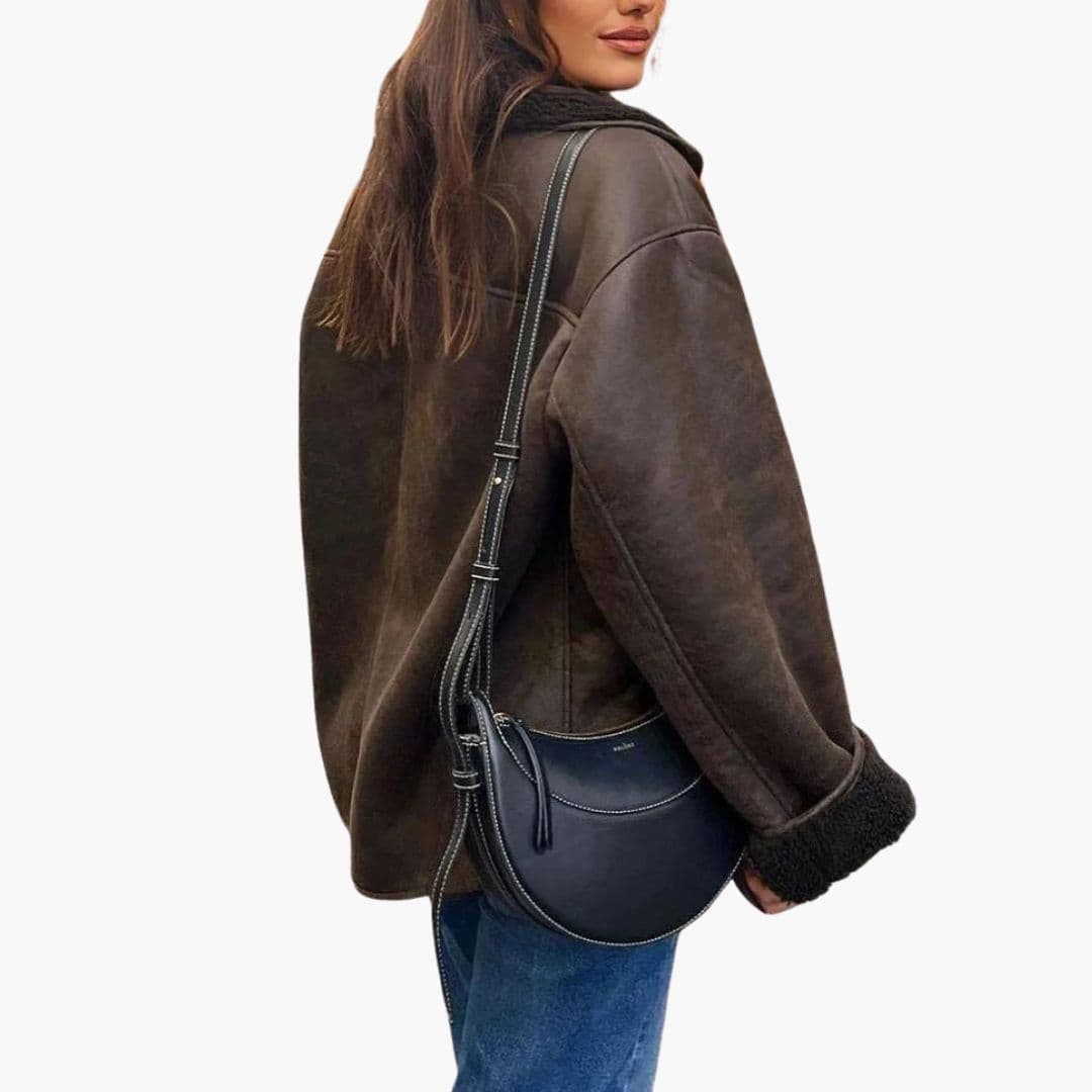 Veste Femme avec Col à Revers