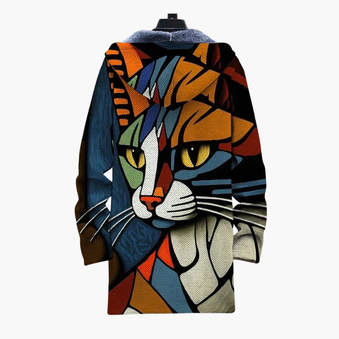 Veste à capuche femme avec fermeture zippée