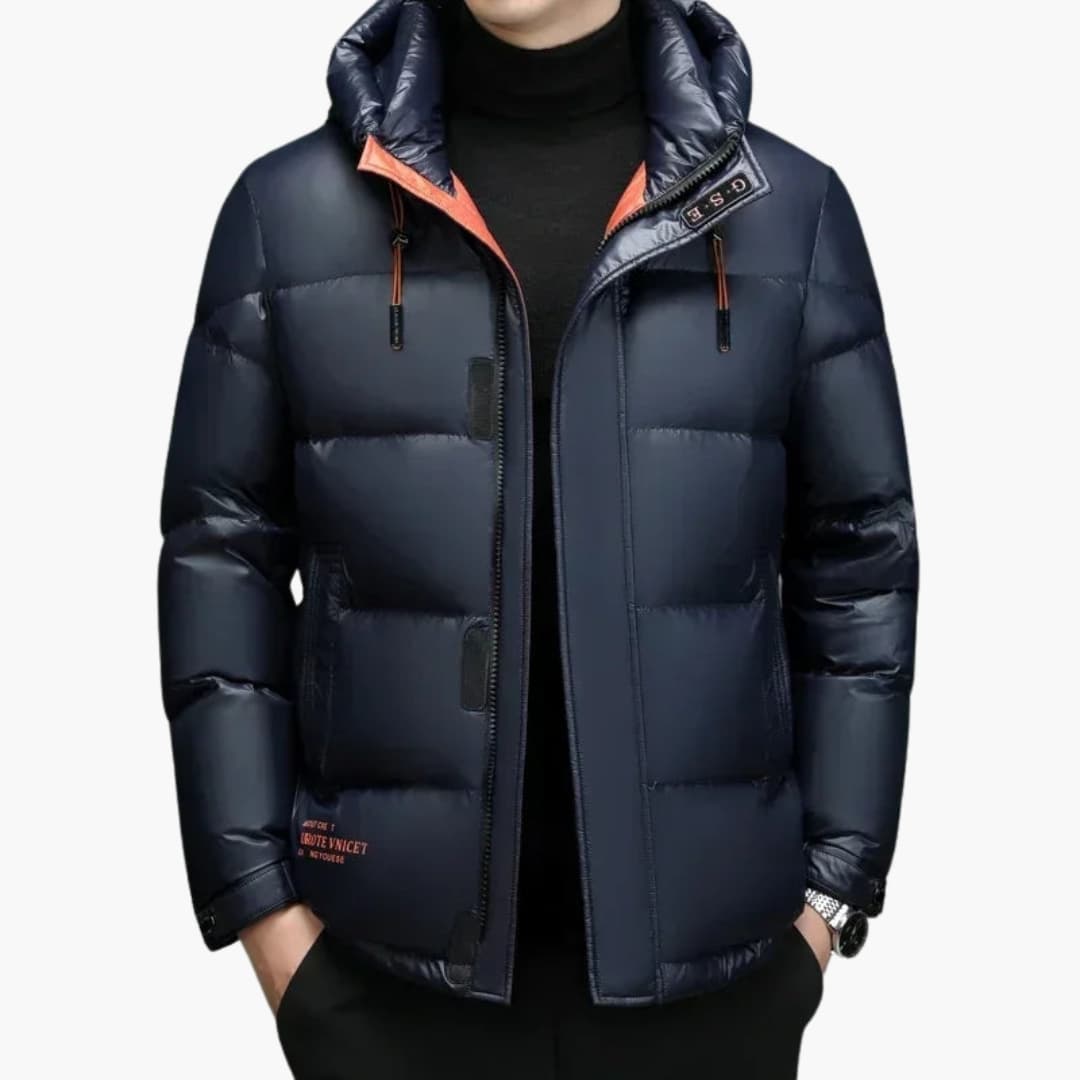 Veste d’hiver homme avec capuche