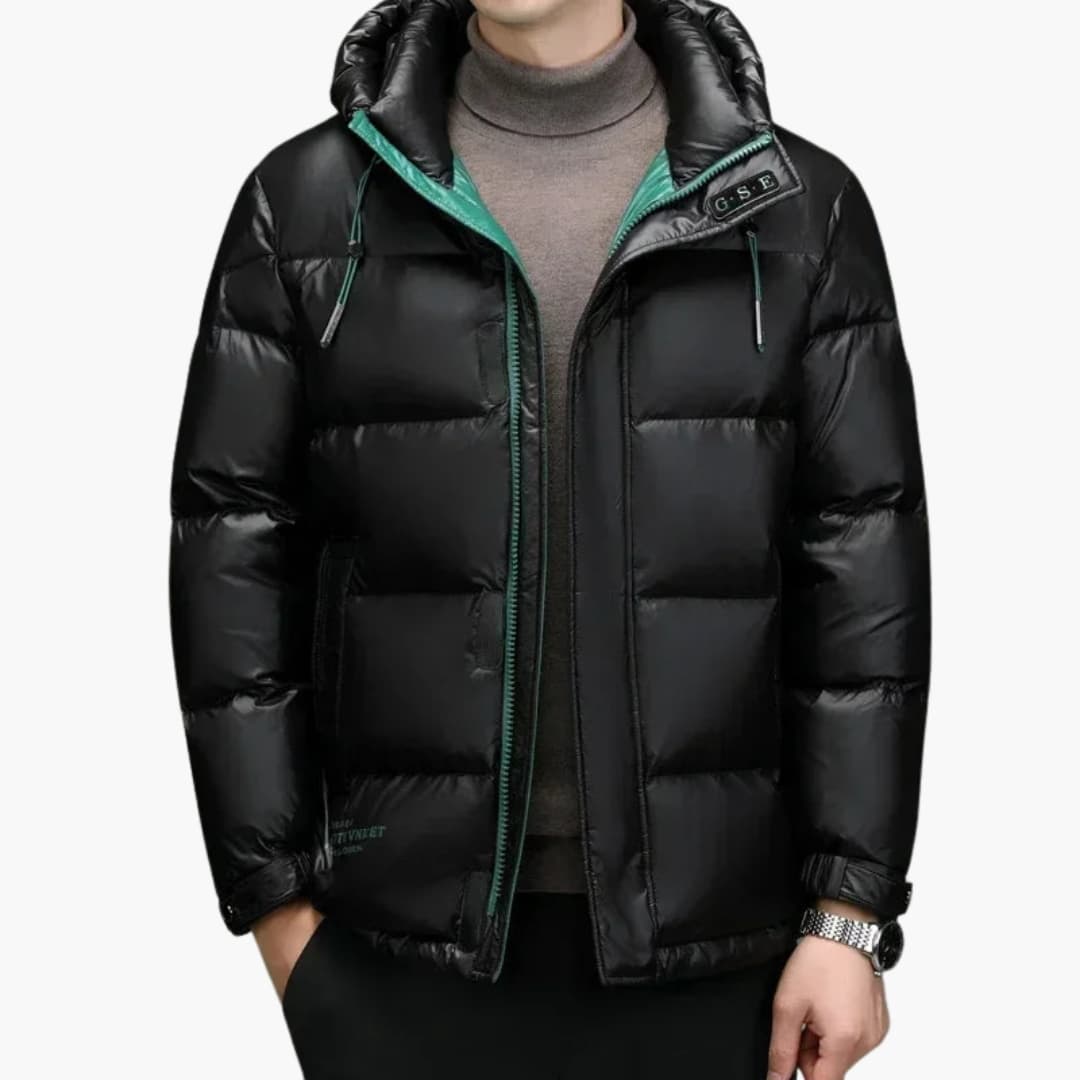 Veste d’hiver homme avec capuche
