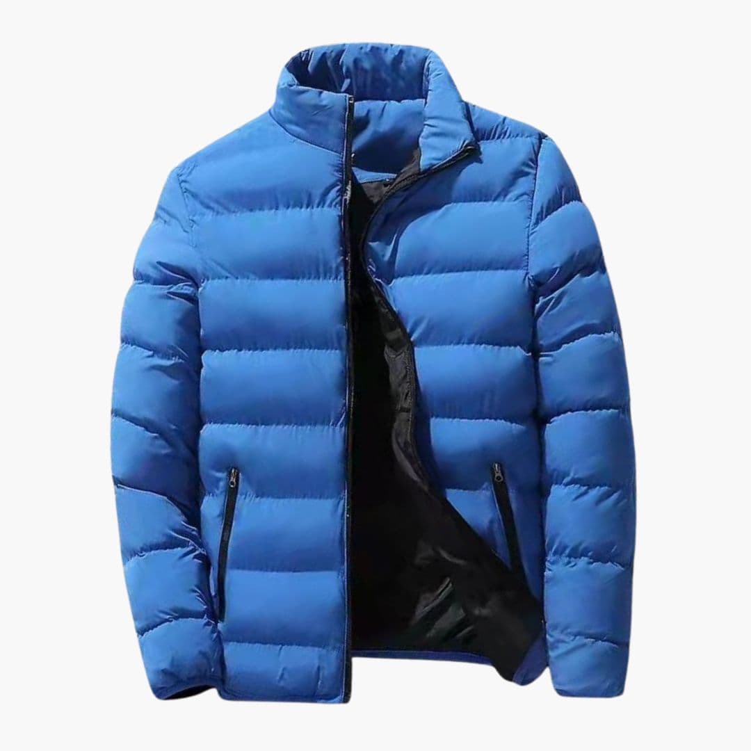 Veste d’hiver homme matelassée avec poches zippées