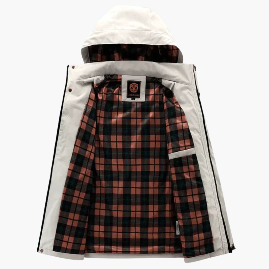 Veste d’hiver pour homme avec capuche