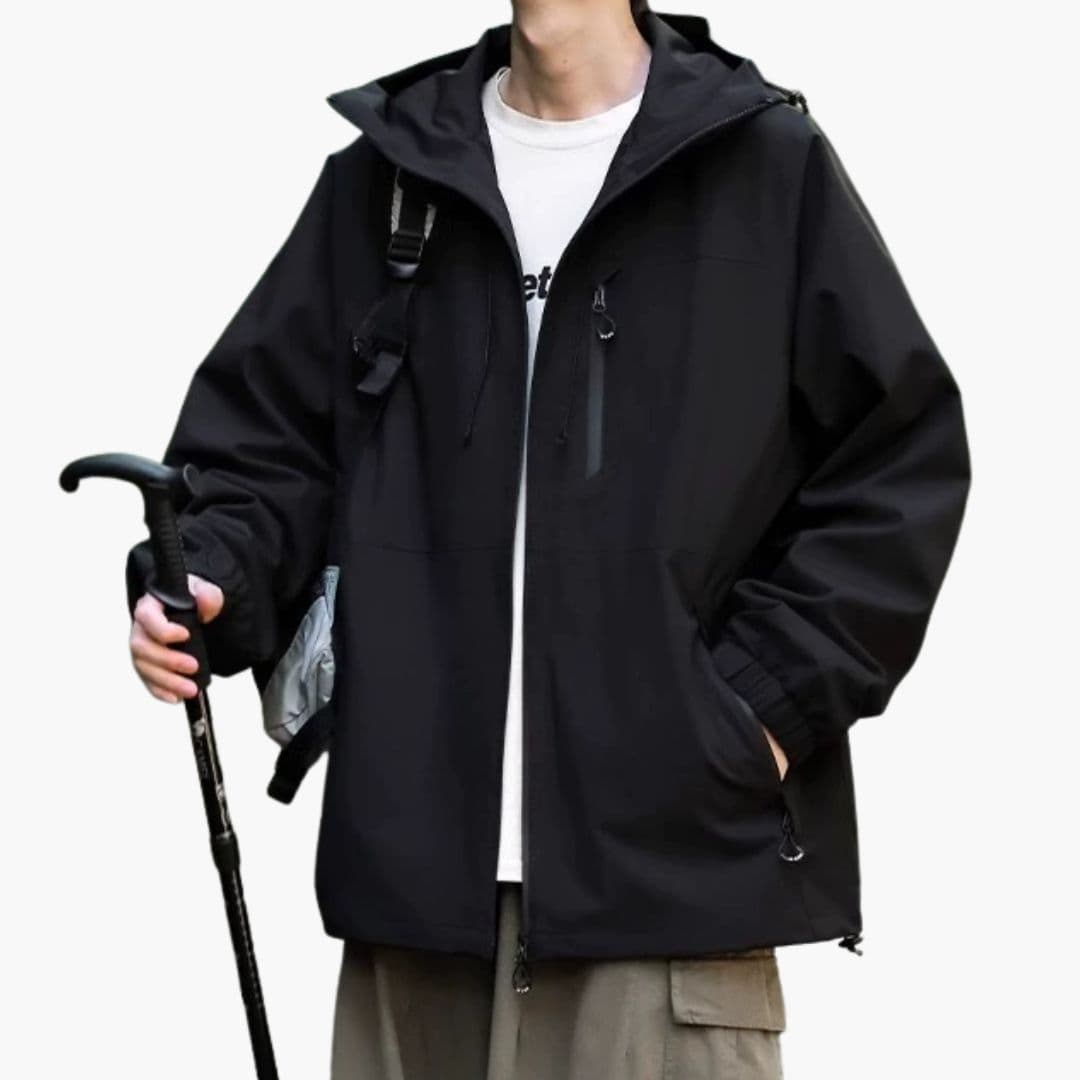 Veste de pluie femme avec fermeture éclair