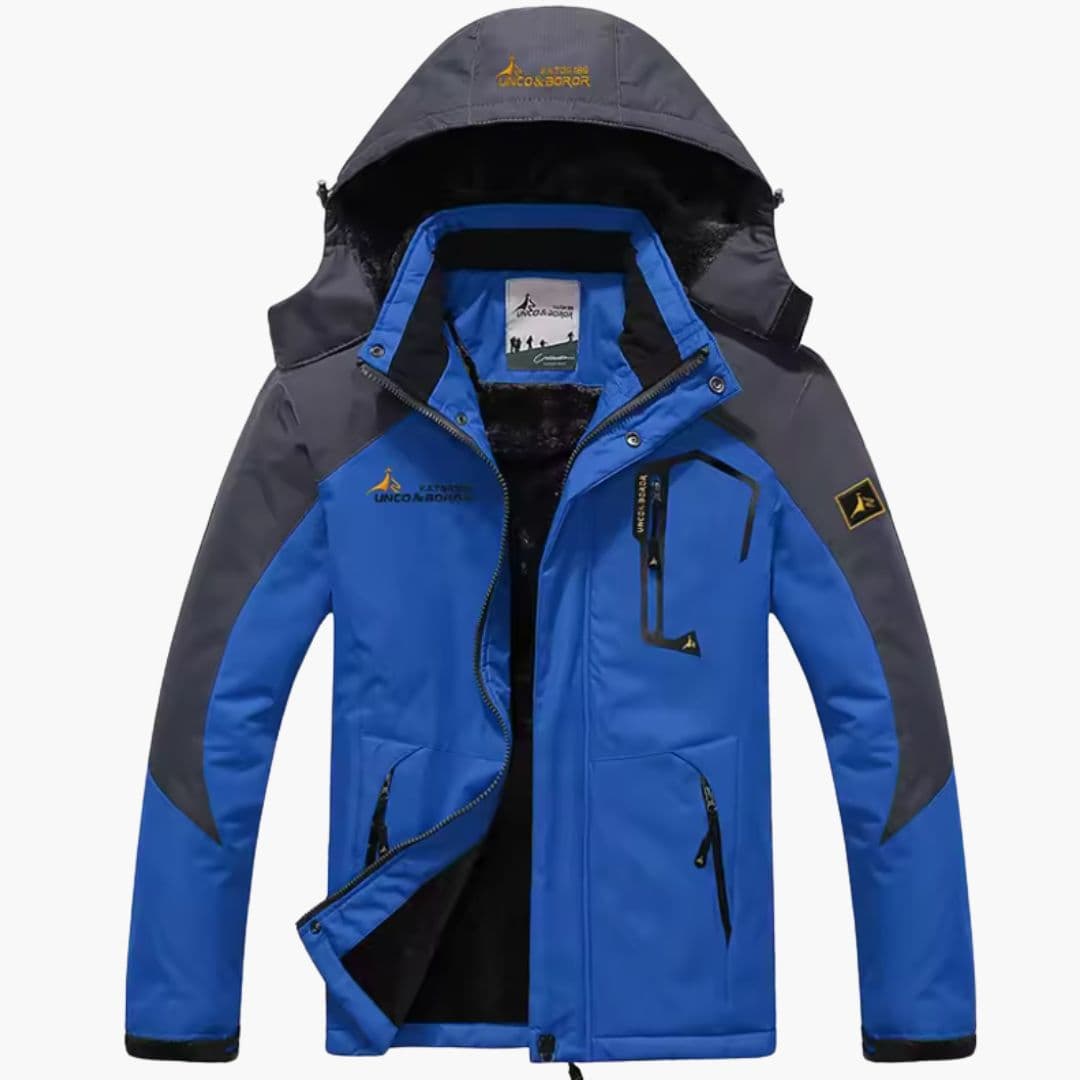 Veste de ski homme avec capuche ajustable