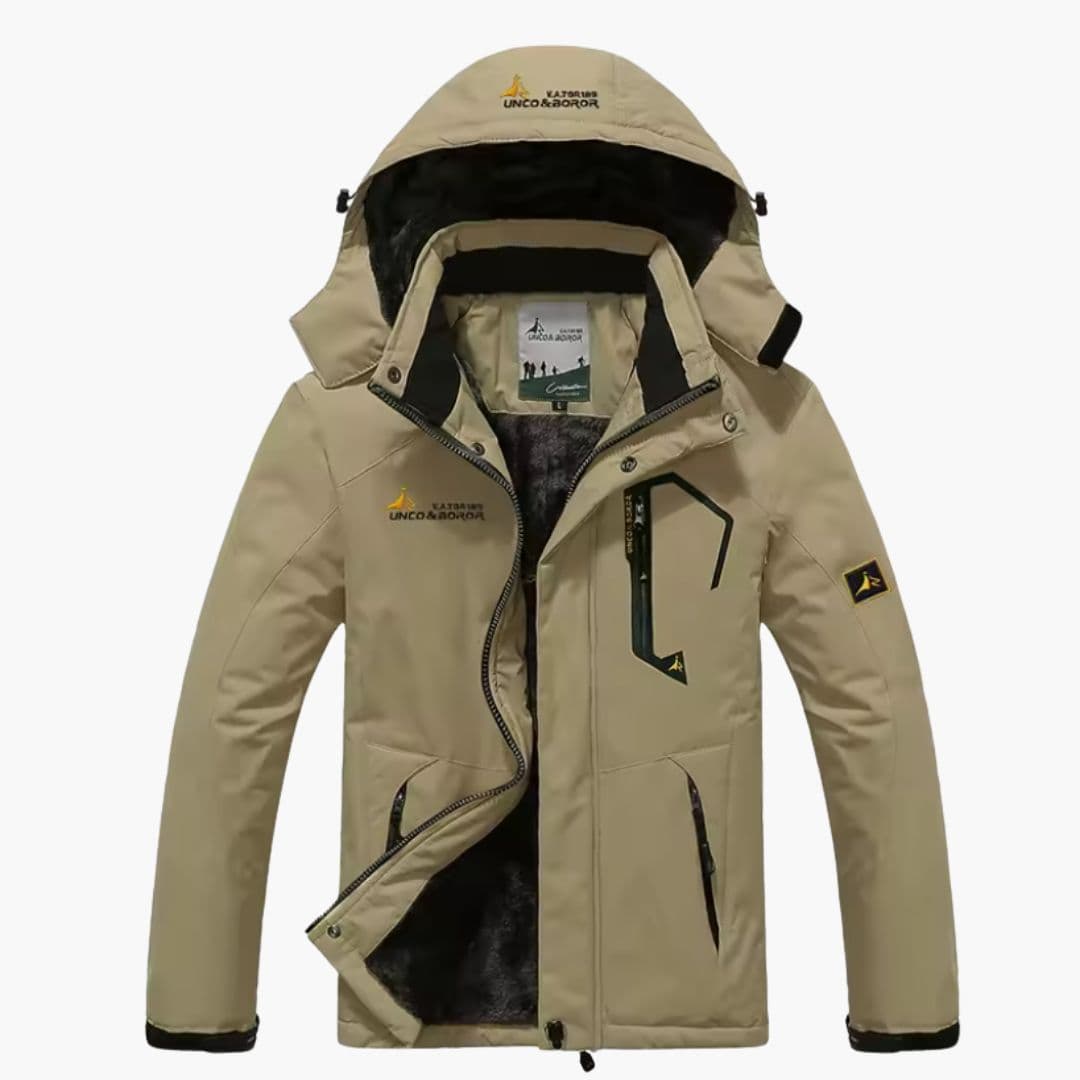 Veste de ski homme avec capuche ajustable