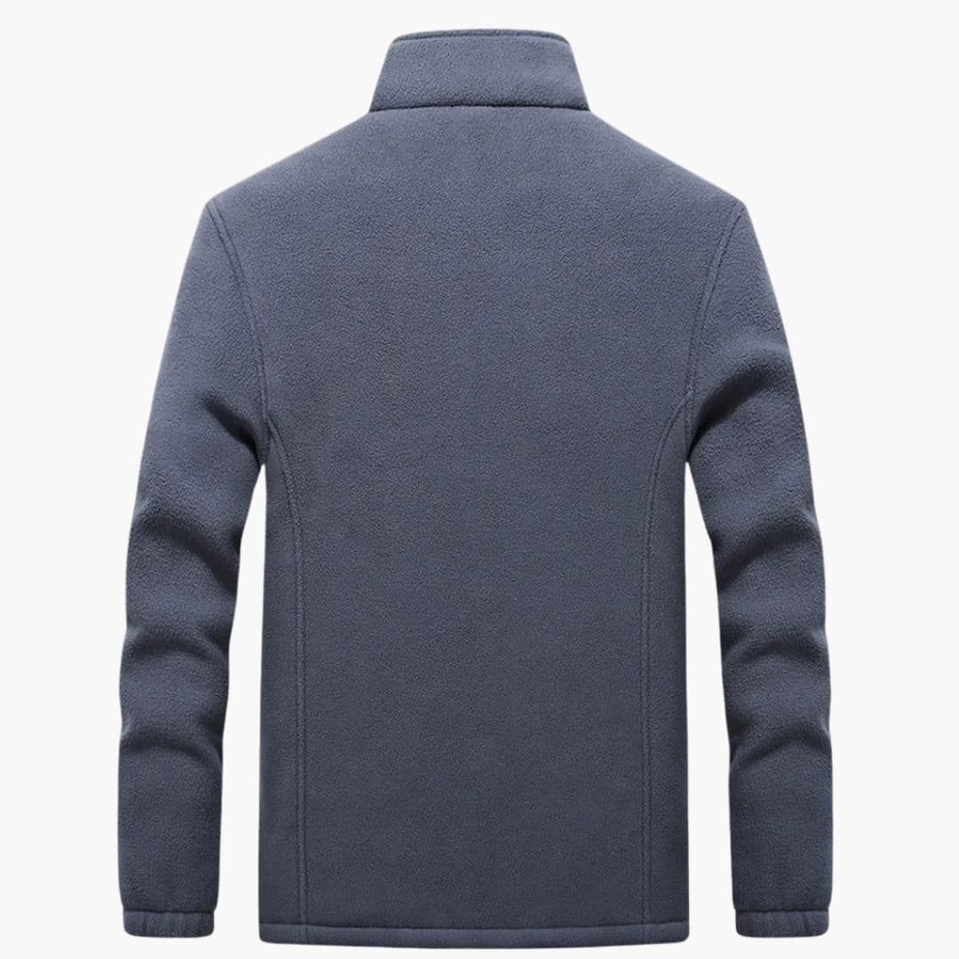 Veste de ski homme avec col montant et doublure épaisse