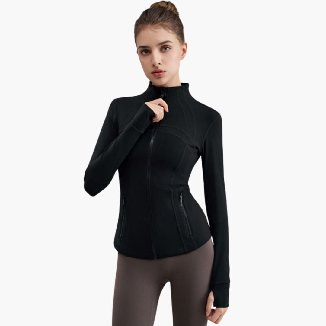 Women's long-sleeve sports jacket