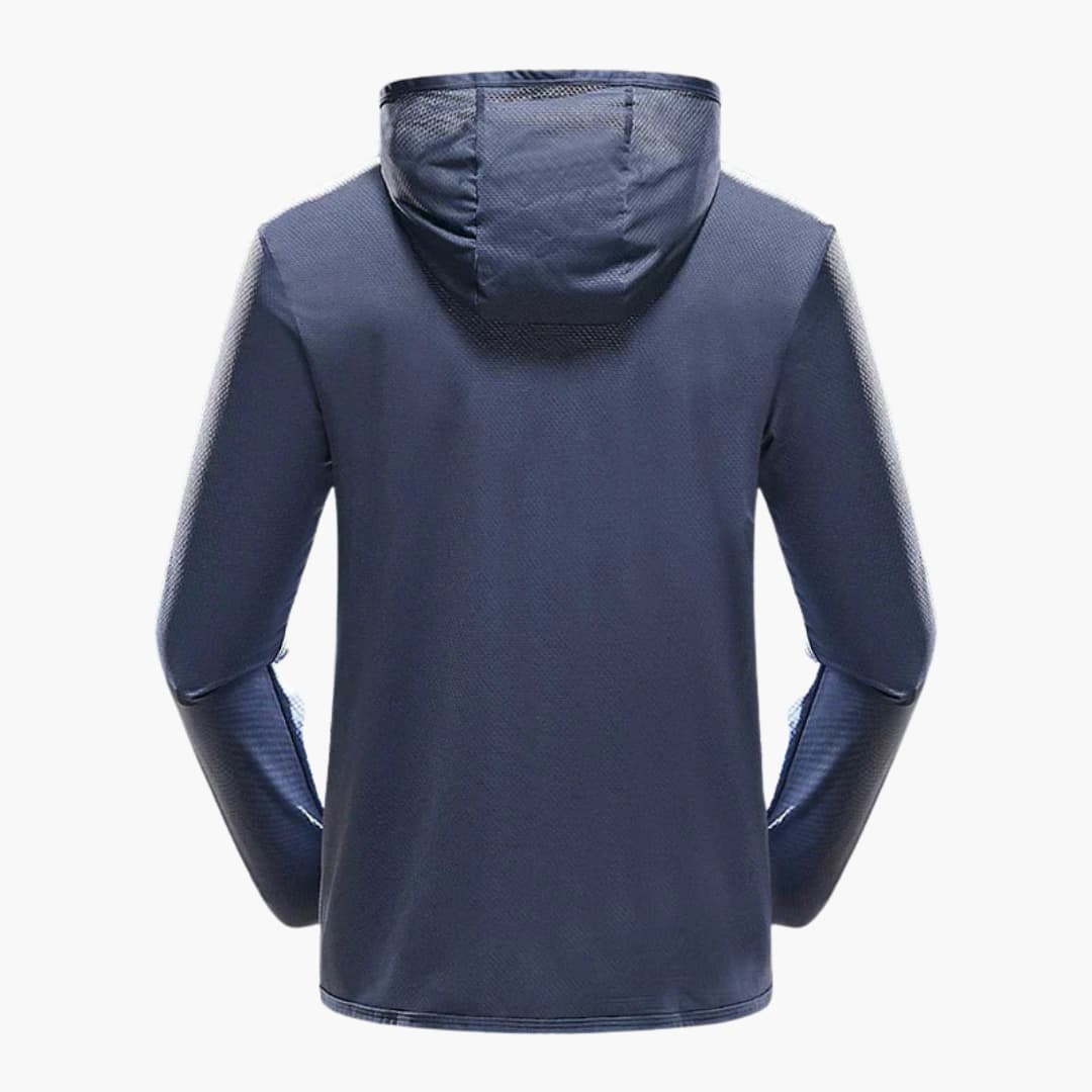 Giacca sportiva da donna con cappuccio e chiusura lampo