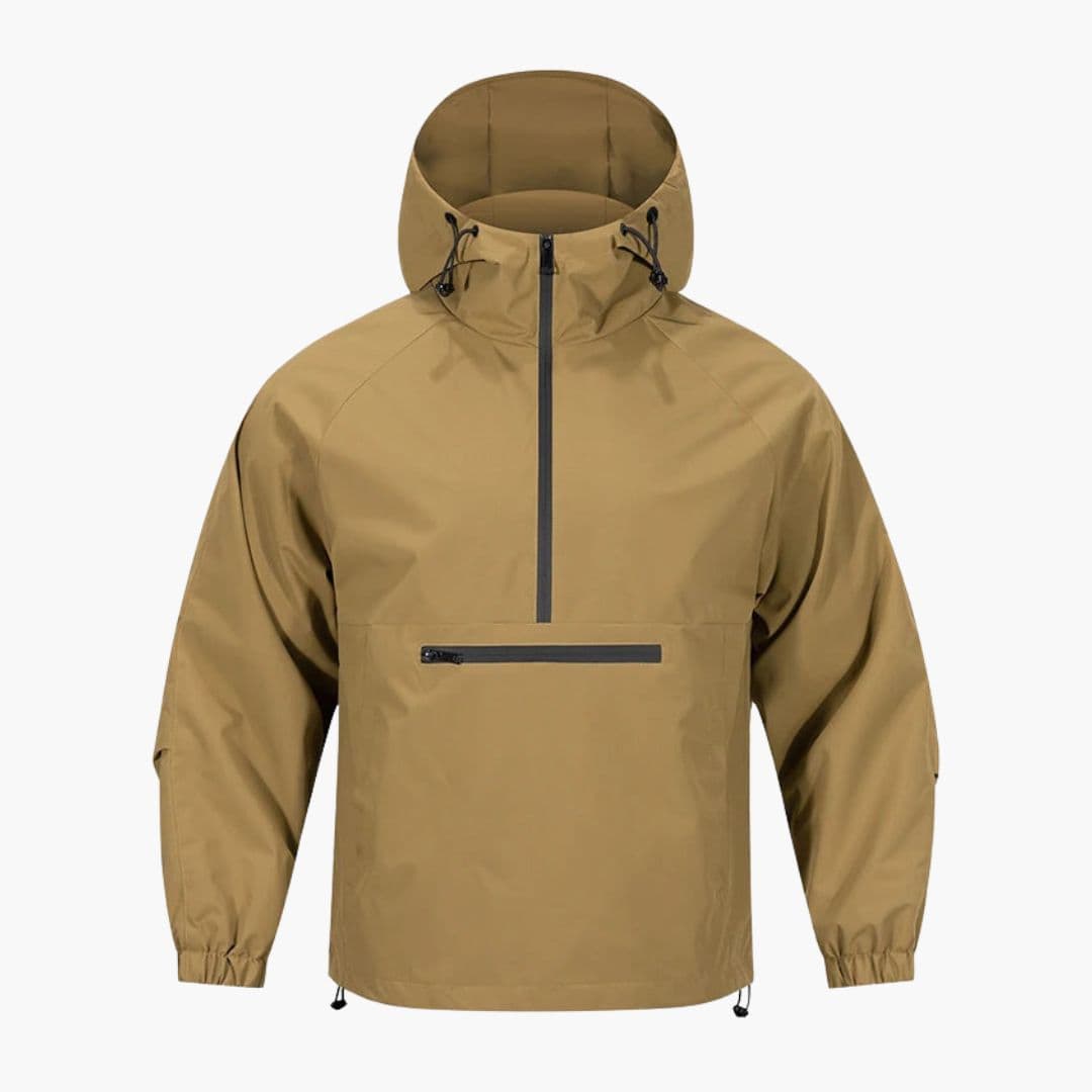 Veste homme à capuche et poche zippée devant