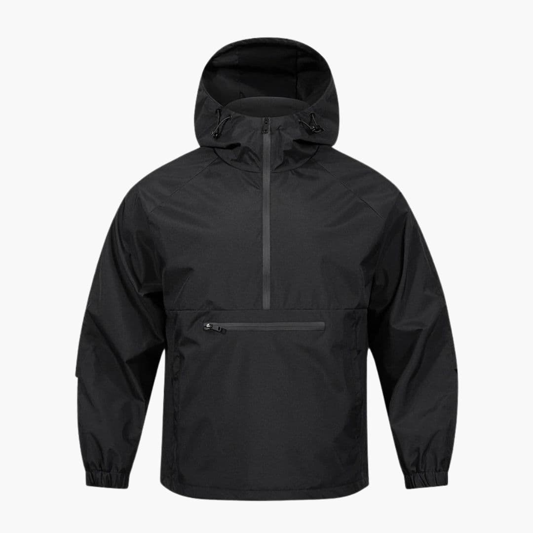 Veste homme à capuche et poche zippée devant