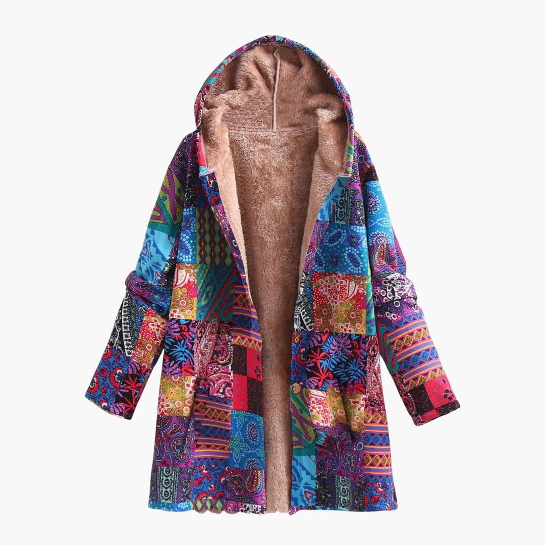 Veste polaire femme à capuche