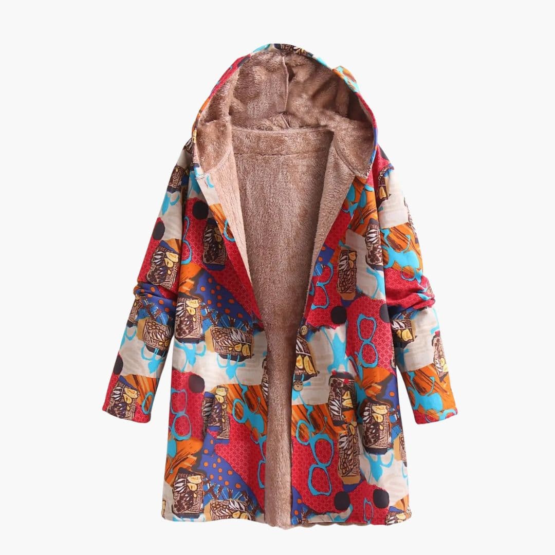 Veste polaire femme à capuche