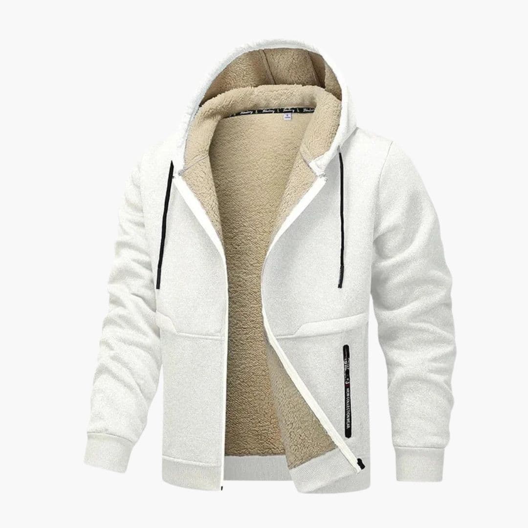 Veste polaire homme avec capuche