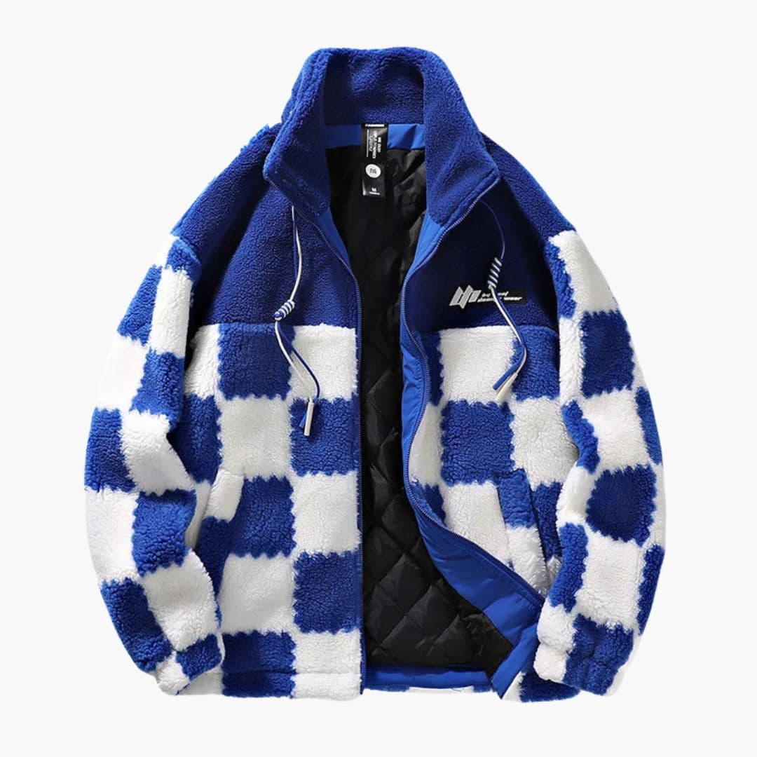 Veste polaire homme avec fermeture éclair