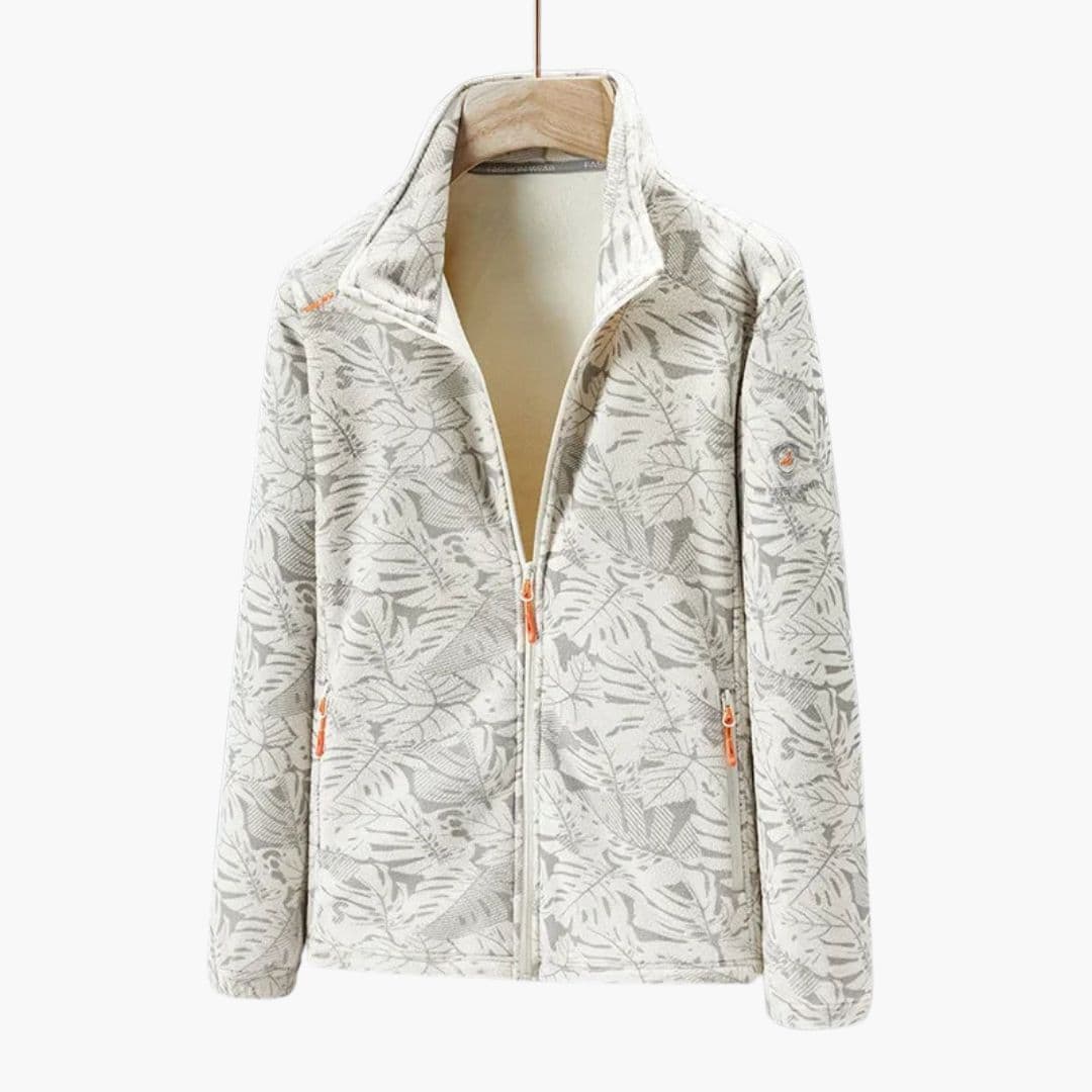 Veste polaire unisexe à fermeture zippée