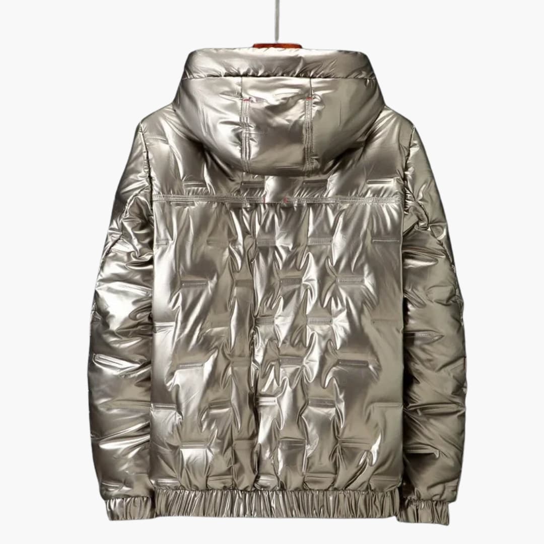 Veste pour homme avec capuche et fermeture éclair