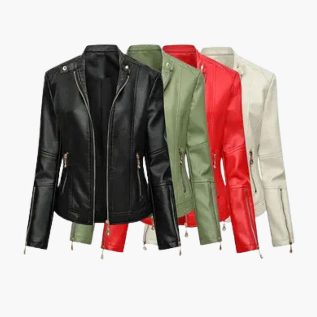 Veste femme avec épaules matelassées