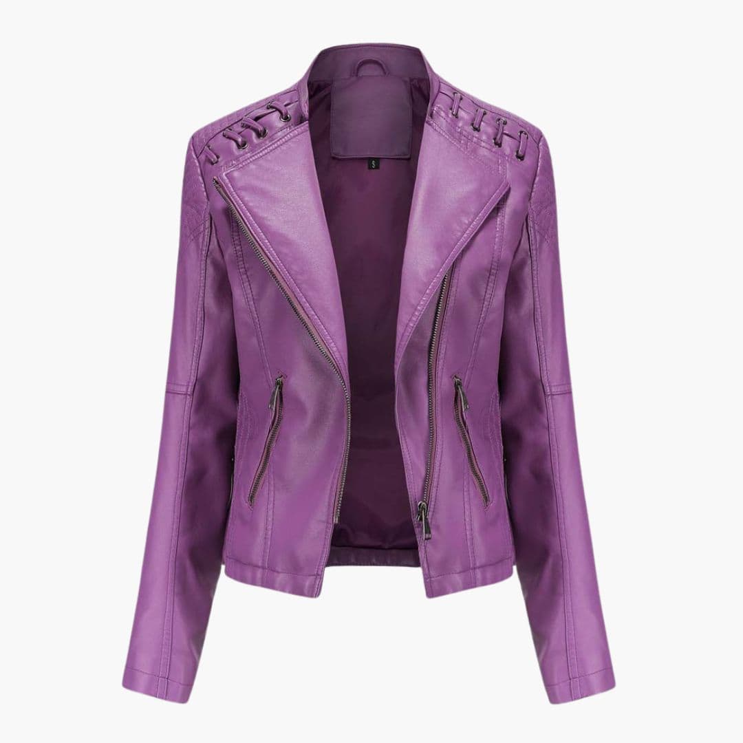 Veste femme avec épaules matelassées