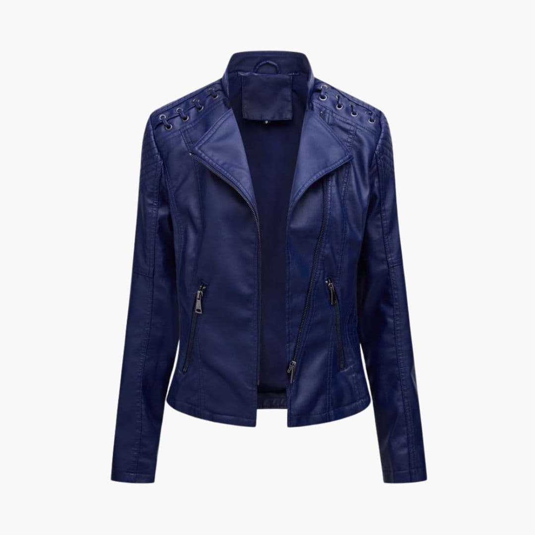Veste femme avec épaules matelassées