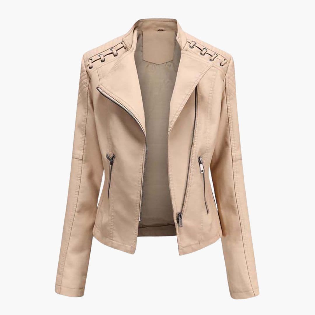 Veste femme avec épaules matelassées