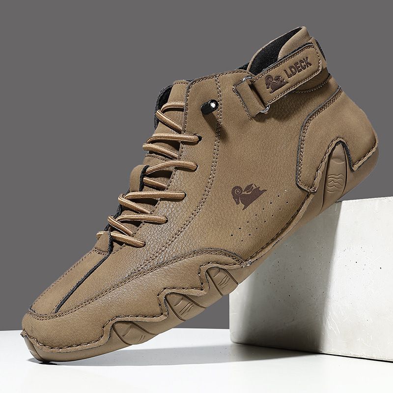 Chaussures antidérapantes unisex semelle caoutchouc confort intérieur extérieur