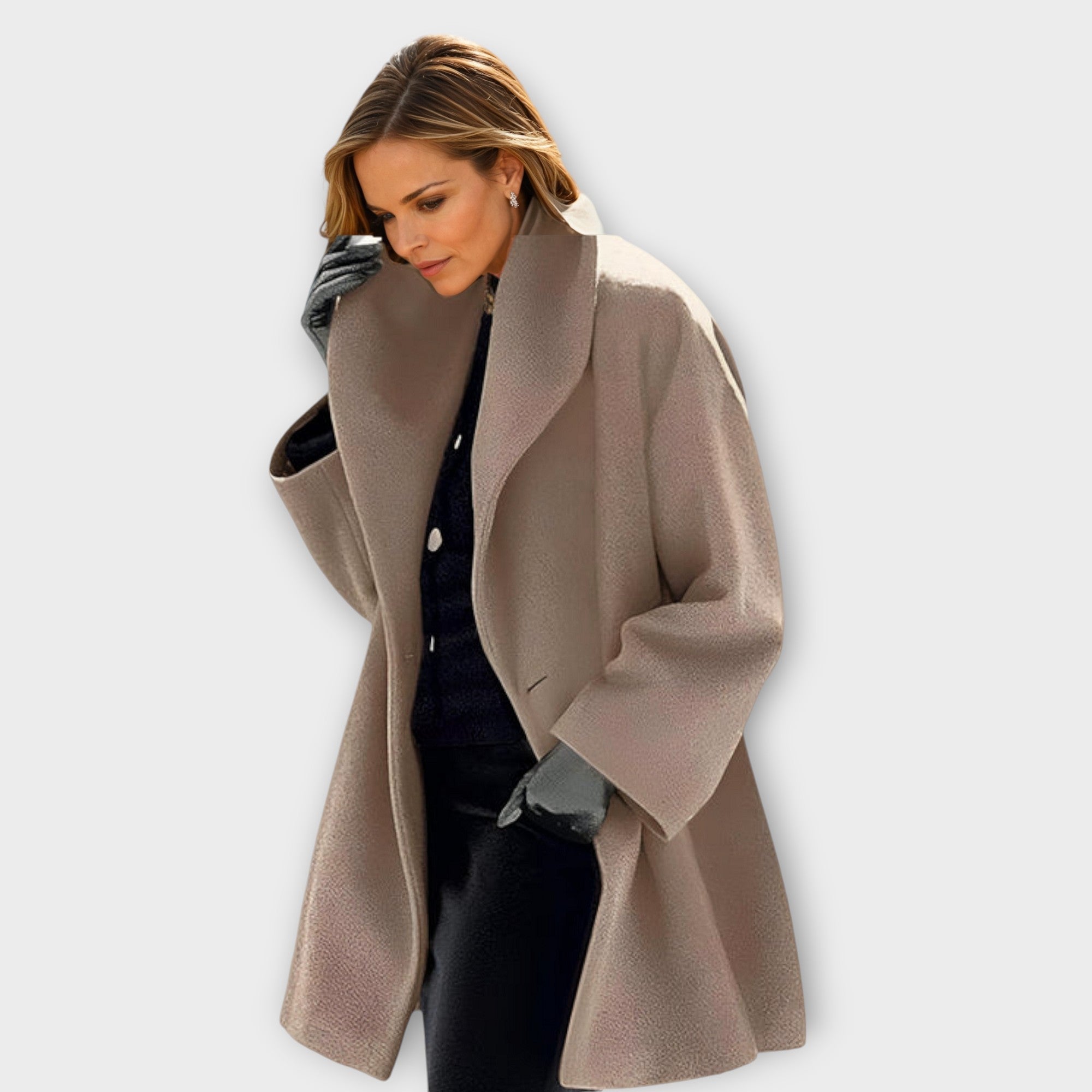 Veste Coupe-Vent Femme Mi-Longue Ajustée