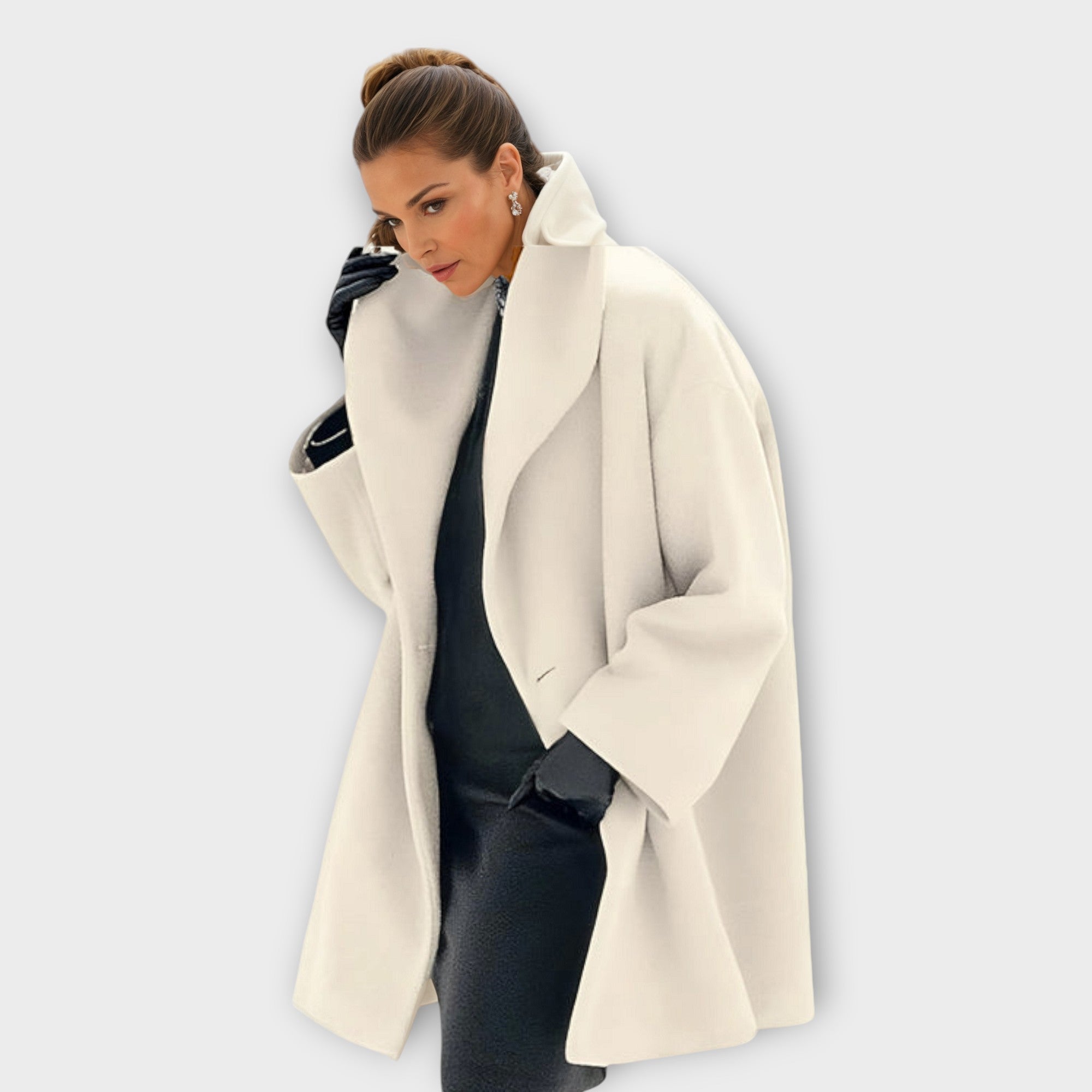 Veste Coupe-Vent Femme Mi-Longue Ajustée