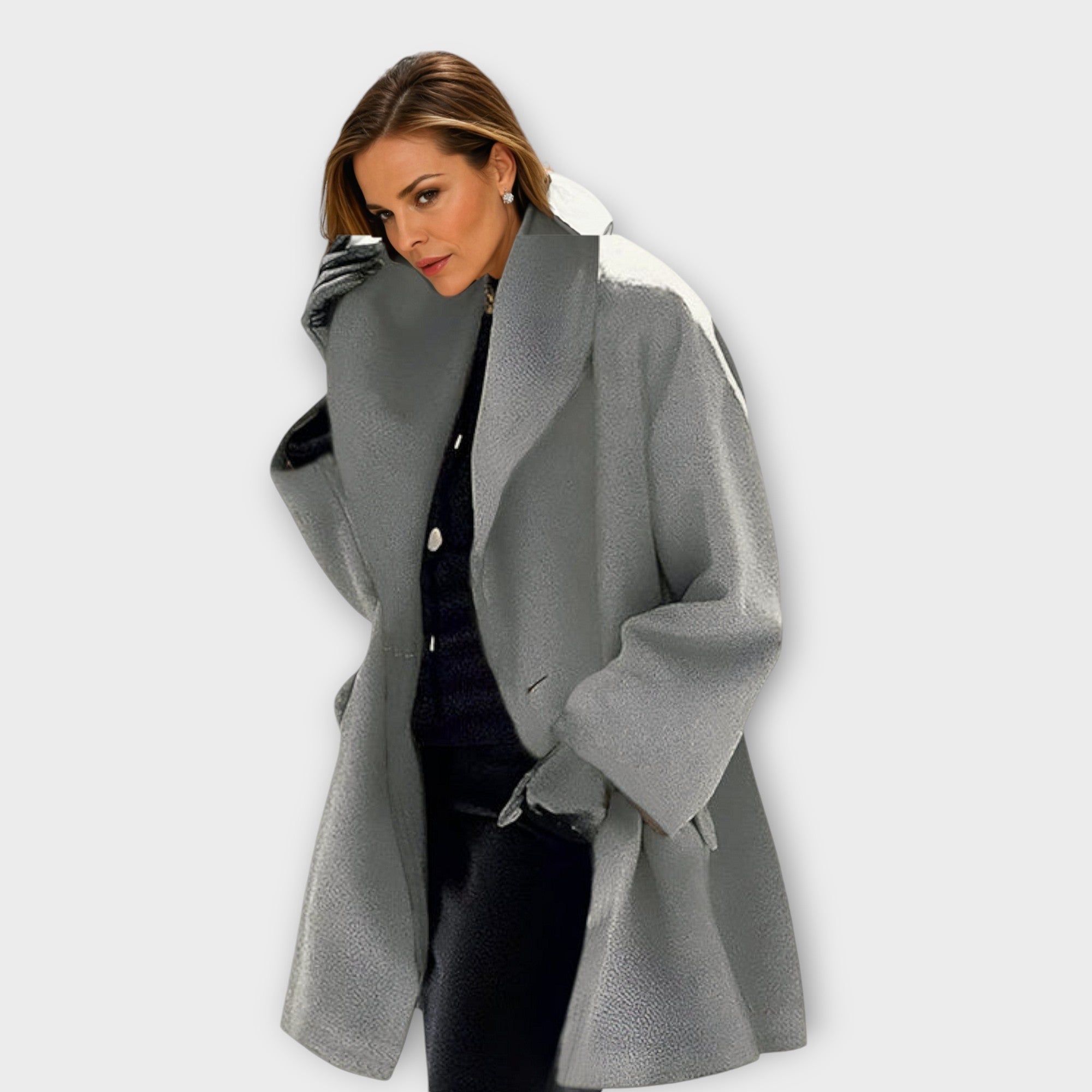 Veste Coupe-Vent Femme Mi-Longue Ajustée