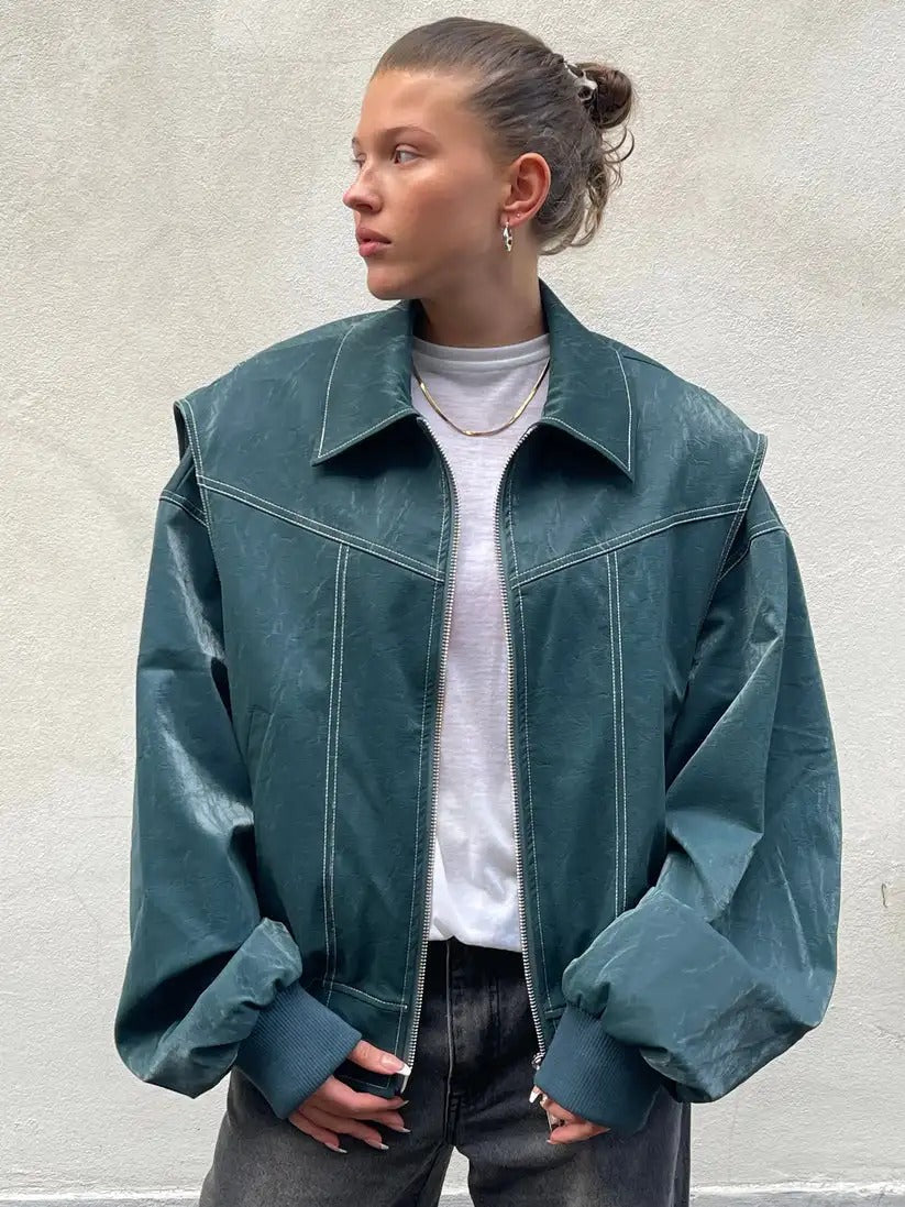 Veste Femme Oversize Tendance | Style Moderne et Élégance Décontractée