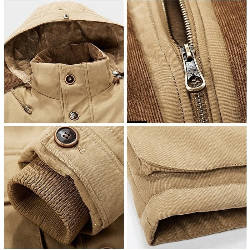 Blouson d’hiver pour homme | veste pratique et élégante pour les journées froides