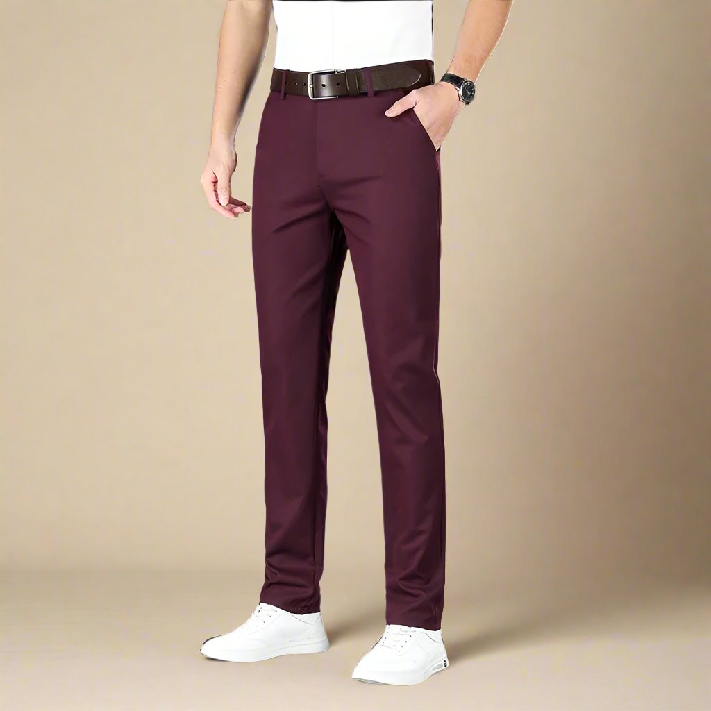 Novant Pantalons Chinos | Pantalons Casual Modernes en Coton pour Hommes | Coupe Slim