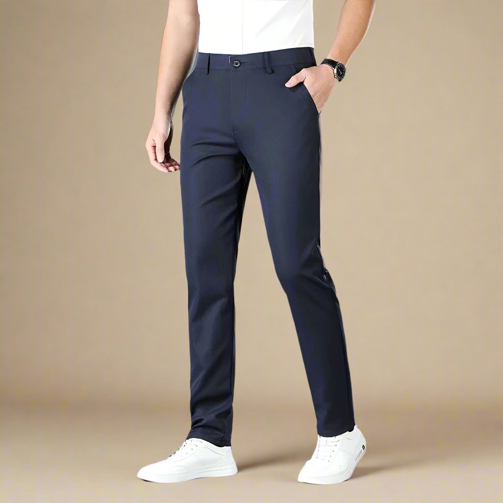 Novant Pantalons Chinos | Pantalons Casual Modernes en Coton pour Hommes | Coupe Slim