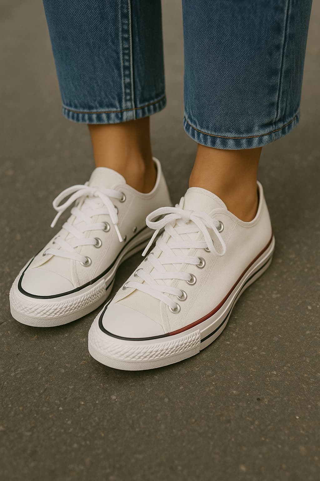 Baskets à lacets pour femmes