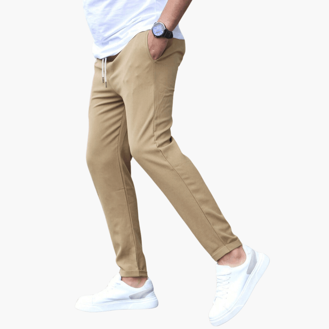 Pantalon stretch décontracté pour homme