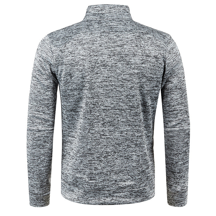 Veste zippée homme | Manches longues, col montant | Style épuré, plusieurs coloris, tailles M à 5XL